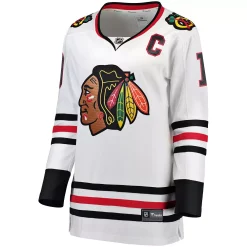 Women's Fanatics Branded Jonathan Toews White Chicago Blackhawks Breakaway Player Jersey -Fanatics Clothing Shop 3968473 ALT2