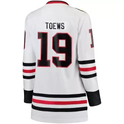 Women's Fanatics Branded Jonathan Toews White Chicago Blackhawks Breakaway Player Jersey -Fanatics Clothing Shop 3968473 ALT3