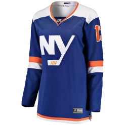 Women's Fanatics Branded Mathew Barzal Blue New York Islanders Alternate Breakaway Jersey -Fanatics Clothing Shop 3970195 ALT2