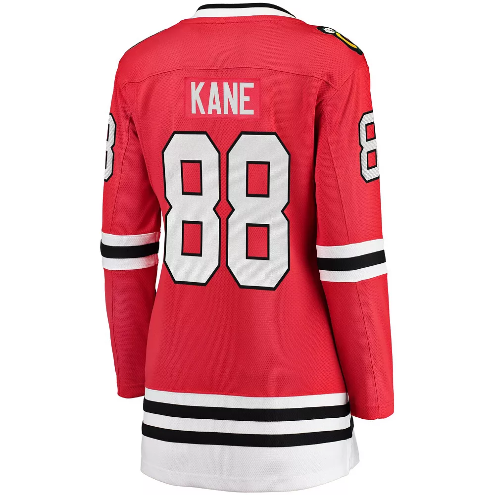 Women's Fanatics Branded Patrick Kane Red Chicago Blackhawks Home Breakaway Player Jersey 6 Women's Fanatics Branded Patrick Kane Red Chicago Blackhawks Home Breakaway Player Jersey - Image 4
