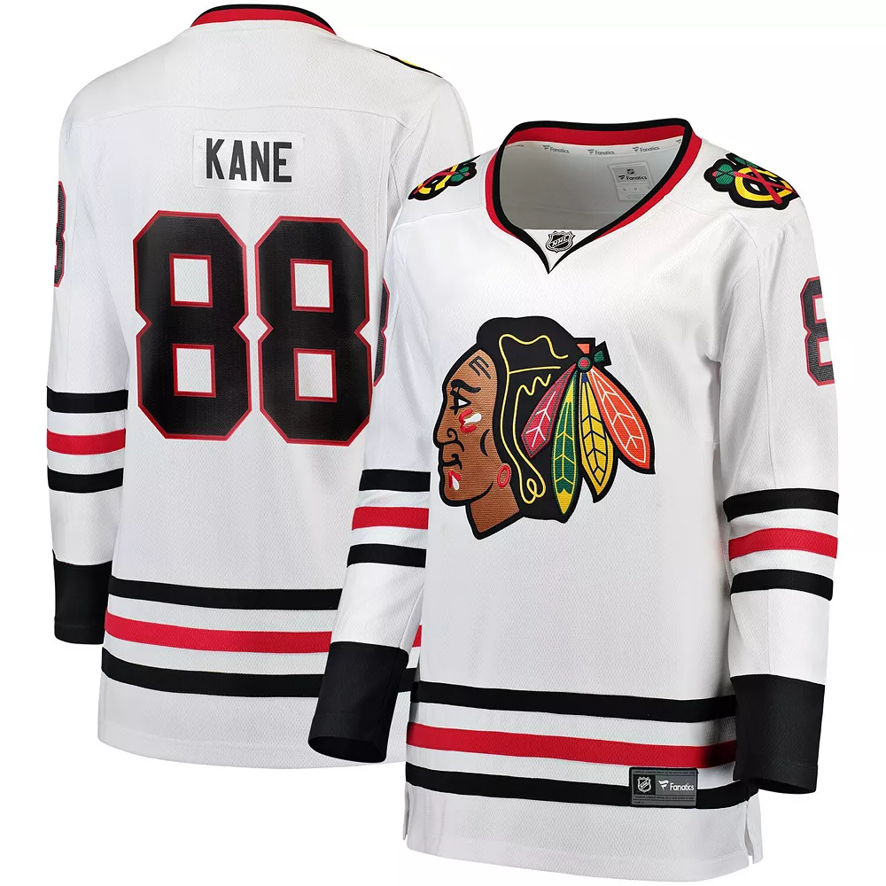 Women's Fanatics Branded Patrick Kane White Chicago Blackhawks Breakaway Player Jersey 4 Women's Fanatics Branded Patrick Kane White Chicago Blackhawks Breakaway Player Jersey - Image 2