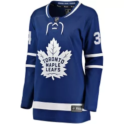Women's Fanatics Branded Auston Matthews Royal Home Breakaway Player Jersey -Fanatics Clothing Shop 3970559 ALT2