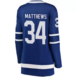 Women's Fanatics Branded Auston Matthews Royal Home Breakaway Player Jersey -Fanatics Clothing Shop 3970559 ALT3