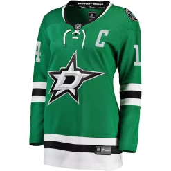 Women's Fanatics Branded Jamie Benn Green Home Breakaway Player Jersey -Fanatics Clothing Shop 3970781 ALT2