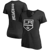 Women's Fanatics Branded Anze Kopitar Black Los Angeles Kings Plus Size Backer Name & Number V-Neck T-Shirt -Fanatics Clothing Shop 4000705