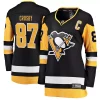 Women's Fanatics Branded Sidney Crosby Black Pittsburgh Penguins Home Breakaway Player Jersey