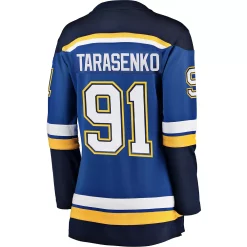Women's Fanatics Branded Vladimir Tarasenko Royal Home Breakaway Player Jersey -Fanatics Clothing Shop 4007404 ALT3