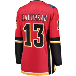 Women's Fanatics Branded Johnny Gaudreau Red Home Breakaway Player Jersey -Fanatics Clothing Shop 4097502 ALT3