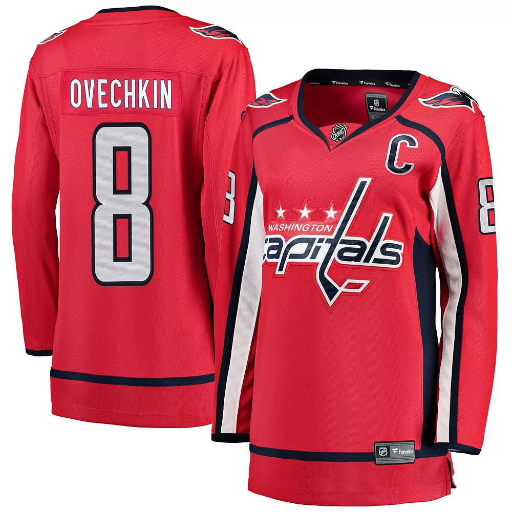 Women's Fanatics Branded Alexander Ovechkin Red Home Breakaway Player Jersey 3 Women's Fanatics Branded Alexander Ovechkin Red Home Breakaway Player Jersey