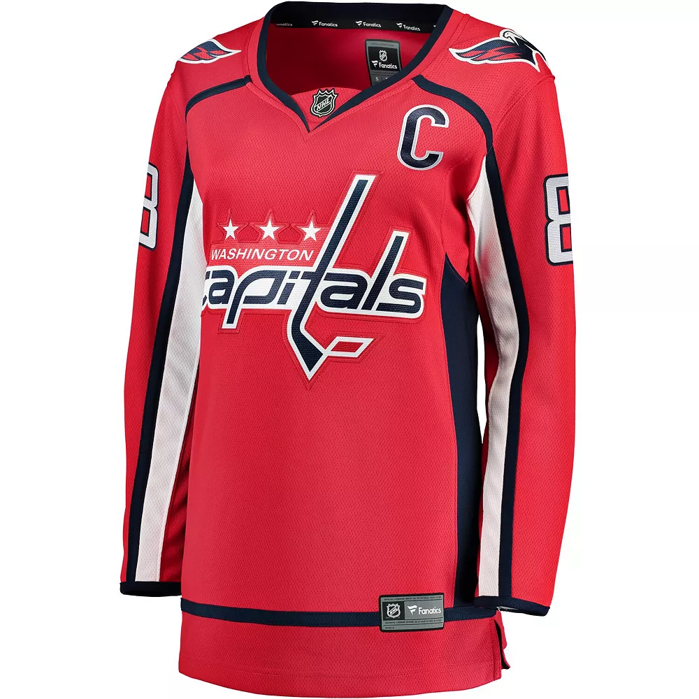 Women's Fanatics Branded Alexander Ovechkin Red Home Breakaway Player Jersey 5 Women's Fanatics Branded Alexander Ovechkin Red Home Breakaway Player Jersey - Image 3