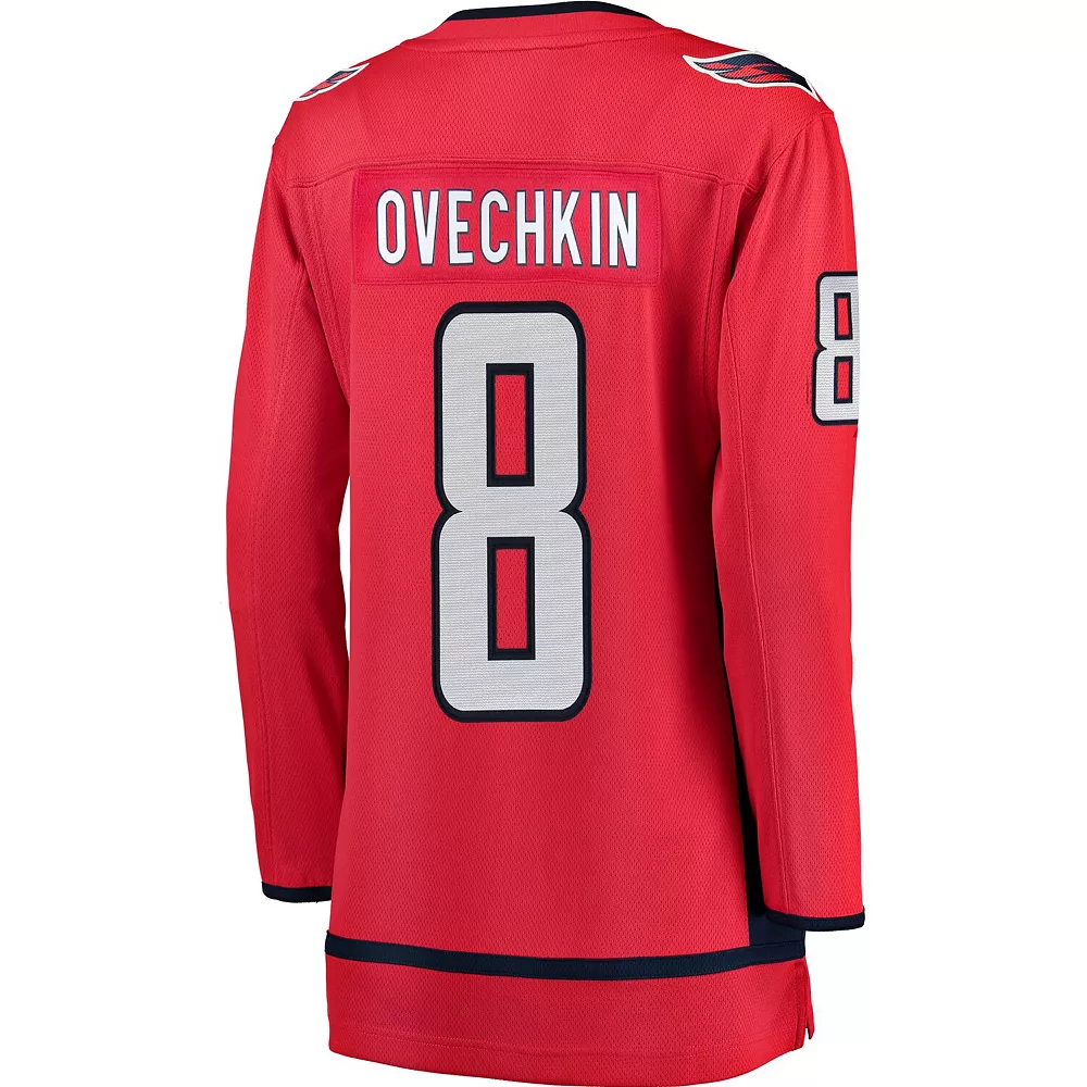 Women's Fanatics Branded Alexander Ovechkin Red Home Breakaway Player Jersey 6 Women's Fanatics Branded Alexander Ovechkin Red Home Breakaway Player Jersey - Image 4