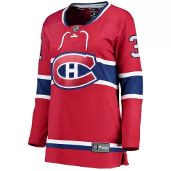 Women's Fanatics Branded Carey Price Red Montreal Canadiens Home Breakaway Player Jersey -Fanatics Clothing Shop 4099180 ALT2