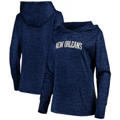 Women's Fanatics Branded Navy New Orleans Pelicans Showtime Done Better Pullover Hoodie -Fanatics Clothing Shop 4184116 ALT