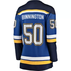 Women's Fanatics Branded Jordan Binnington Royal St. Louis Blues Home Premier Breakaway Player Jersey -Fanatics Clothing Shop 4184732 ALT3