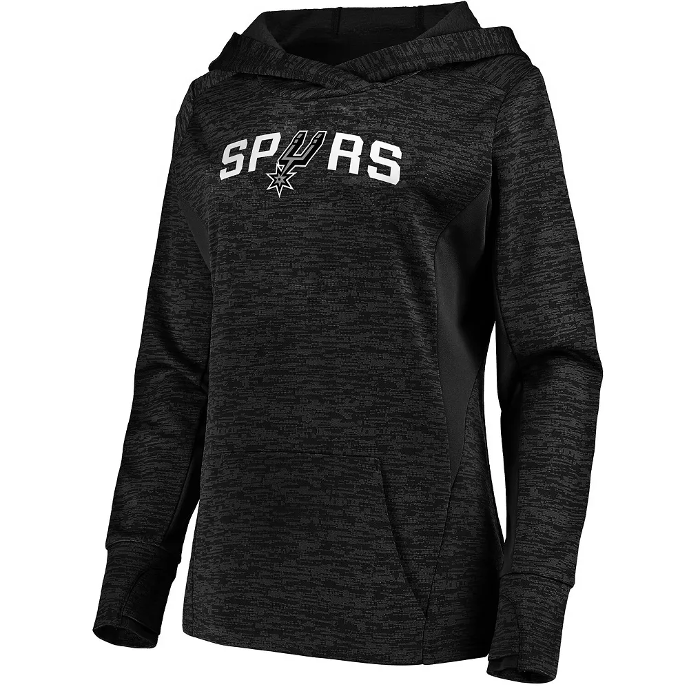 Women's Fanatics Branded Black San Antonio Spurs Showtime Done Better Pullover Hoodie 5 Women's Fanatics Branded Black San Antonio Spurs Showtime Done Better Pullover Hoodie - Image 3