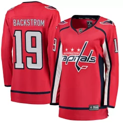Women's Fanatics Branded Nicklas Backstrom Red Home Breakaway Player Jersey