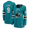Women's Fanatics Branded Evander Kane Teal San Jose Sharks Premier Breakaway Player Jersey -Fanatics Clothing Shop 4364249