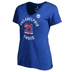 Women's Fanatics Branded Joel Embiid Royal Philadelphia 76ers Plus Size Notable T-Shirt 7 Women's Fanatics Branded Joel Embiid Royal Philadelphia 76ers Plus Size Notable T-Shirt -Fanatics Clothing Shop 4385444 ALT2