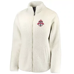 Women's Fanatics Branded Cream Toronto FC Sherpa Full-Zip Jacket -Fanatics Clothing Shop 4416735 ALT2