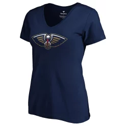 Women's Fanatics Branded Zion Williamson Navy New Orleans Pelicans 2019 NBA Draft Playmaker Name & Number V-Neck T-Shirt -Fanatics Clothing Shop 4443848 ALT2