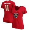 Women's Fanatics Branded Jonathan Huberdeau Red Florida Panthers Authentic Stack Name & Number V-Neck T-Shirt 1 Women's Fanatics Branded Jonathan Huberdeau Red Florida Panthers Authentic Stack Name & Number V-Neck T-Shirt -Fanatics Clothing Shop 4447084