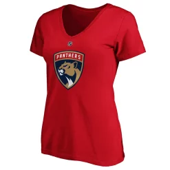 Women's Fanatics Branded Jonathan Huberdeau Red Florida Panthers Authentic Stack Name & Number V-Neck T-Shirt 7 Women's Fanatics Branded Jonathan Huberdeau Red Florida Panthers Authentic Stack Name & Number V-Neck T-Shirt -Fanatics Clothing Shop 4447084 ALT2
