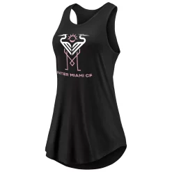 Women's Fanatics Branded Black Inter Miami CF Create Your Reality Swing Tank Top -Fanatics Clothing Shop 4447879 ALT2