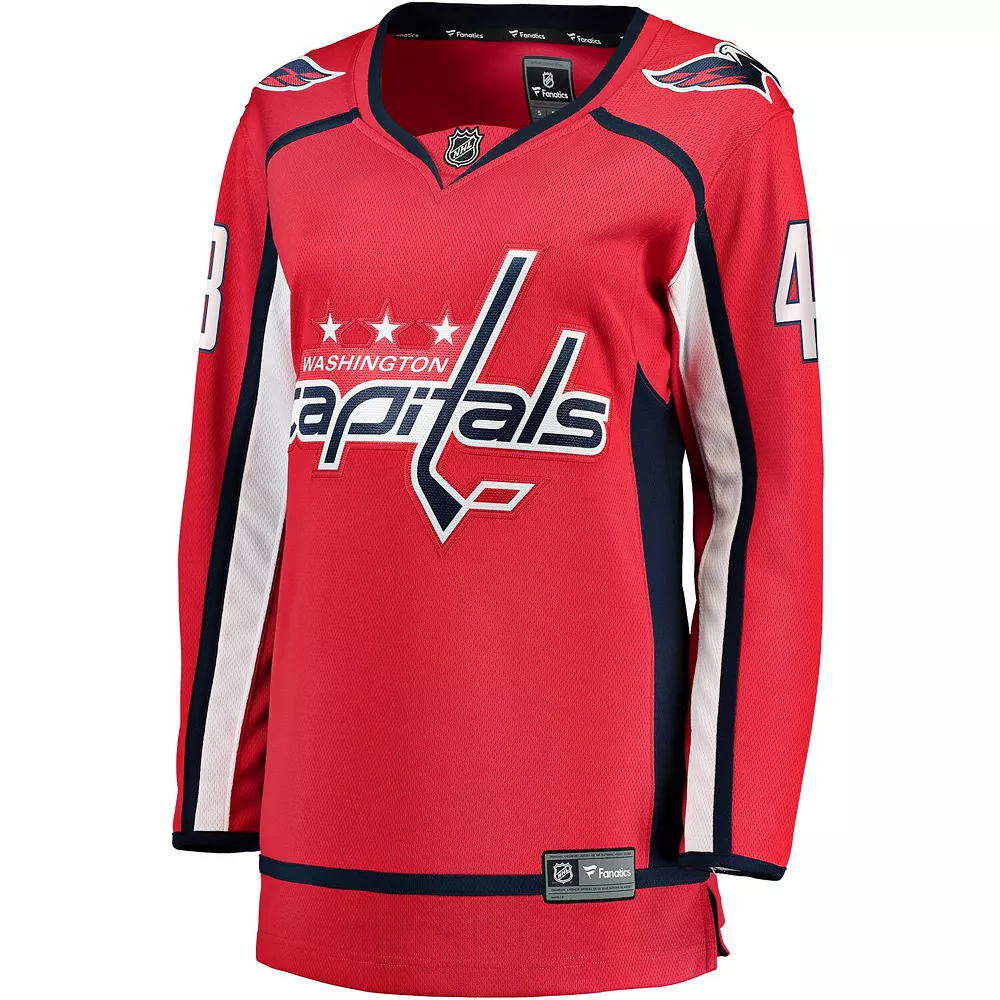 Women's Fanatics Branded Tom Wilson Red Washington Capitals Home Premier Breakaway Player Jersey 5 Women's Fanatics Branded Tom Wilson Red Washington Capitals Home Premier Breakaway Player Jersey - Image 3