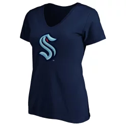 Women's Fanatics Branded Navy Seattle Kraken Primary Logo Plus Size V-Neck T-Shirt 8 Women's Fanatics Branded Navy Seattle Kraken Primary Logo Plus Size V-Neck T-Shirt -Fanatics Clothing Shop 4609202 ALT2