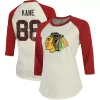 Women's Fanatics Branded Patrick Kane Cream/Red Chicago Blackhawks Name & Number Tri-Blend Raglan 3/4-Sleeve T-Shirt 1 Women's Fanatics Branded Patrick Kane Cream/Red Chicago Blackhawks Name & Number Tri-Blend Raglan 3/4-Sleeve T-Shirt -Fanatics Clothing Shop 4650971