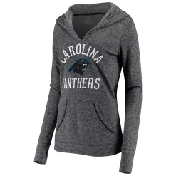 Women's Fanatics Branded Black Carolina Panthers Doubleface Slub Pullover Hoodie -Fanatics Clothing Shop 4661527 ALT2