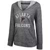 Women's Fanatics Branded Black Atlanta Falcons Doubleface Slub Pullover Hoodie -Fanatics Clothing Shop 4662779