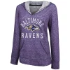 Women's Fanatics Branded Purple Baltimore Ravens Doubleface Slub Pullover Hoodie -Fanatics Clothing Shop 4662799