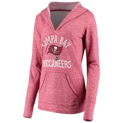 Women's Fanatics Branded Red Tampa Bay Buccaneers Doubleface Slub Pullover Hoodie -Fanatics Clothing Shop 4664116 ALT2
