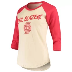 Women's Fanatics Branded Damian Lillard Cream Portland Trail Blazers Raglan 3/4 Sleeve T-Shirt 7 Women's Fanatics Branded Damian Lillard Cream Portland Trail Blazers Raglan 3/4 Sleeve T-Shirt -Fanatics Clothing Shop 4787183 ALT2