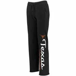 Women's Fanatics Branded Black Texas Longhorns Sideblock Sweatpants -Fanatics Clothing Shop 4877337 ALT2