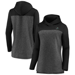 Women's Fanatics Branded Heathered Charcoal/Black San Jose Sharks Chiller Fleece Pullover Hoodie 5 Women's Fanatics Branded Heathered Charcoal/Black San Jose Sharks Chiller Fleece Pullover Hoodie -Fanatics Clothing Shop 4905166 ALT