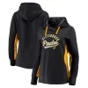 Women's Fanatics Branded Black/Gold Pittsburgh Pirates Game Ready Pullover Hoodie -Fanatics Clothing Shop 4905620