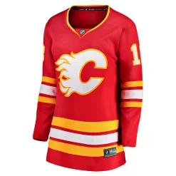 Women's Fanatics Branded Johnny Gaudreau Red Calgary Flames 2020/21 Home Premier Breakaway Player Jersey -Fanatics Clothing Shop 4906680 ALT2