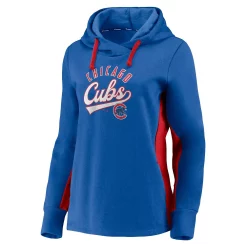 Women's Fanatics Branded Royal/Red Chicago Cubs Game Ready Pullover Hoodie -Fanatics Clothing Shop 4907714 ALT2