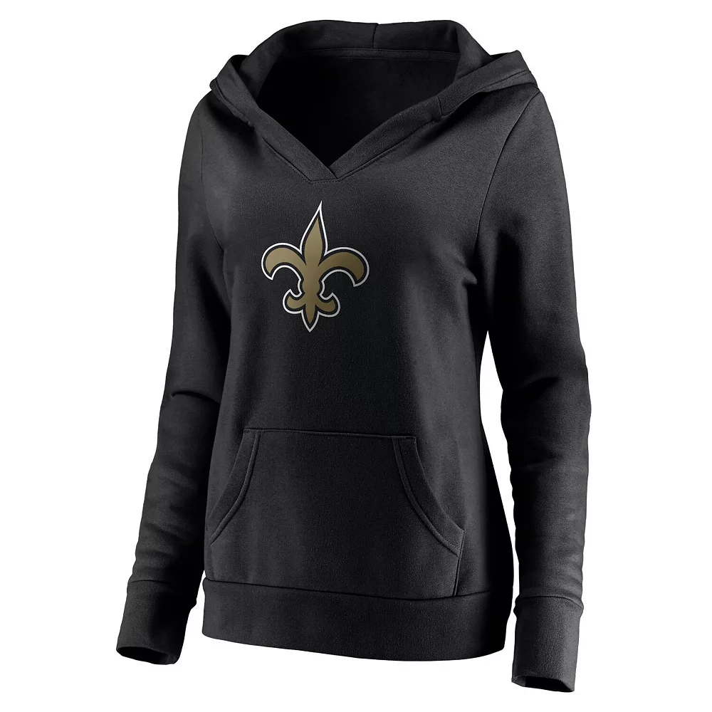 Women's Fanatics Branded Michael Thomas Black New Orleans Saints Player Icon Name & Number Pullover Hoodie 5 Women's Fanatics Branded Michael Thomas Black New Orleans Saints Player Icon Name & Number Pullover Hoodie - Image 3