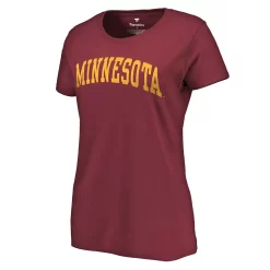 Women's Fanatics Branded Maroon Minnesota Golden Gophers Basic Arch T-Shirt 7 Women's Fanatics Branded Maroon Minnesota Golden Gophers Basic Arch T-Shirt -Fanatics Clothing Shop 4948991 ALT2