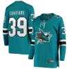 Women's Fanatics Branded Logan Couture Teal San Jose Sharks Breakaway Home Player Jersey -Fanatics Clothing Shop 4964626