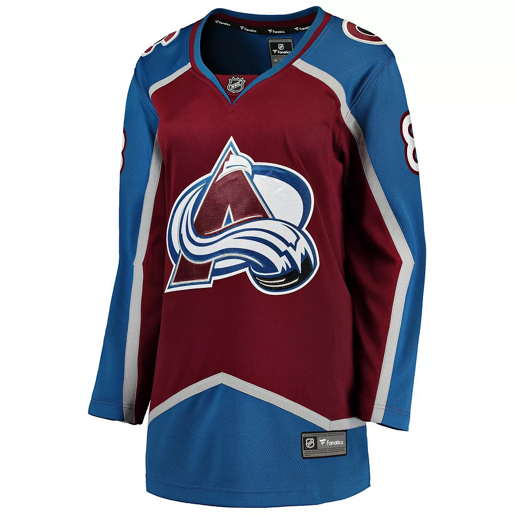 Women's Fanatics Branded Cale Makar Burgundy Colorado Avalanche Home Premier Breakaway Player Jersey 5 Women's Fanatics Branded Cale Makar Burgundy Colorado Avalanche Home Premier Breakaway Player Jersey - Image 3
