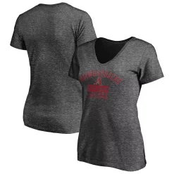 Women's Fanatics Branded Heathered Charcoal Arizona Diamondbacks Old Time Favorite V-Neck T-Shirt 6 Women's Fanatics Branded Heathered Charcoal Arizona Diamondbacks Old Time Favorite V-Neck T-Shirt -Fanatics Clothing Shop 4983420 ALT