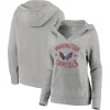 Women's Fanatics Branded Heathered Gray Washington Capitals Heritage Pullover Hoodie 1 Women's Fanatics Branded Heathered Gray Washington Capitals Heritage Pullover Hoodie -Fanatics Clothing Shop 4995243