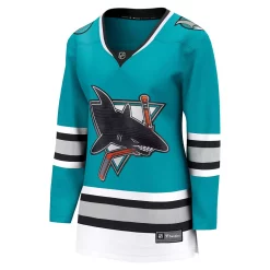 Women's Fanatics Branded Teal San Jose Sharks 30th Anniversary Premier Breakaway Team Jersey 7 Women's Fanatics Branded Teal San Jose Sharks 30th Anniversary Premier Breakaway Team Jersey -Fanatics Clothing Shop 4996005 ALT2