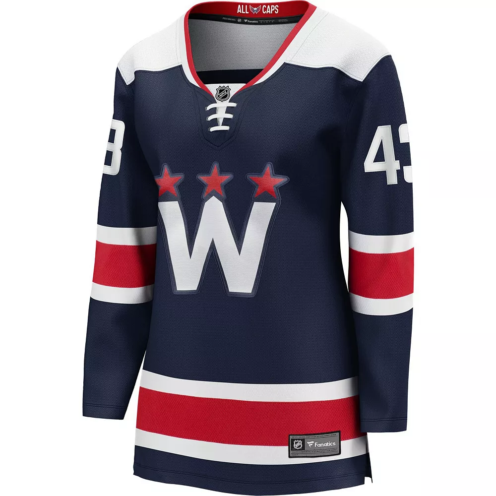Women's Fanatics Branded Tom Wilson Navy Washington Capitals Alternate 2020/21 Premier Breakaway Player Jersey 5 Women's Fanatics Branded Tom Wilson Navy Washington Capitals Alternate 2020/21 Premier Breakaway Player Jersey - Image 3