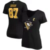 Women's Fanatics Branded Sidney Crosby Black Pittsburgh Penguins Plus Size Name & Number V-Neck T-Shirt 1 Women's Fanatics Branded Sidney Crosby Black Pittsburgh Penguins Plus Size Name & Number V-Neck T-Shirt -Fanatics Clothing Shop 5040535