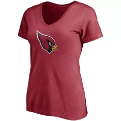 Women's Fanatics Branded Kyler Murray Cardinal Arizona Cardinals Player Icon Name & Number V-Neck T-Shirt -Fanatics Clothing Shop 5071180 ALT2